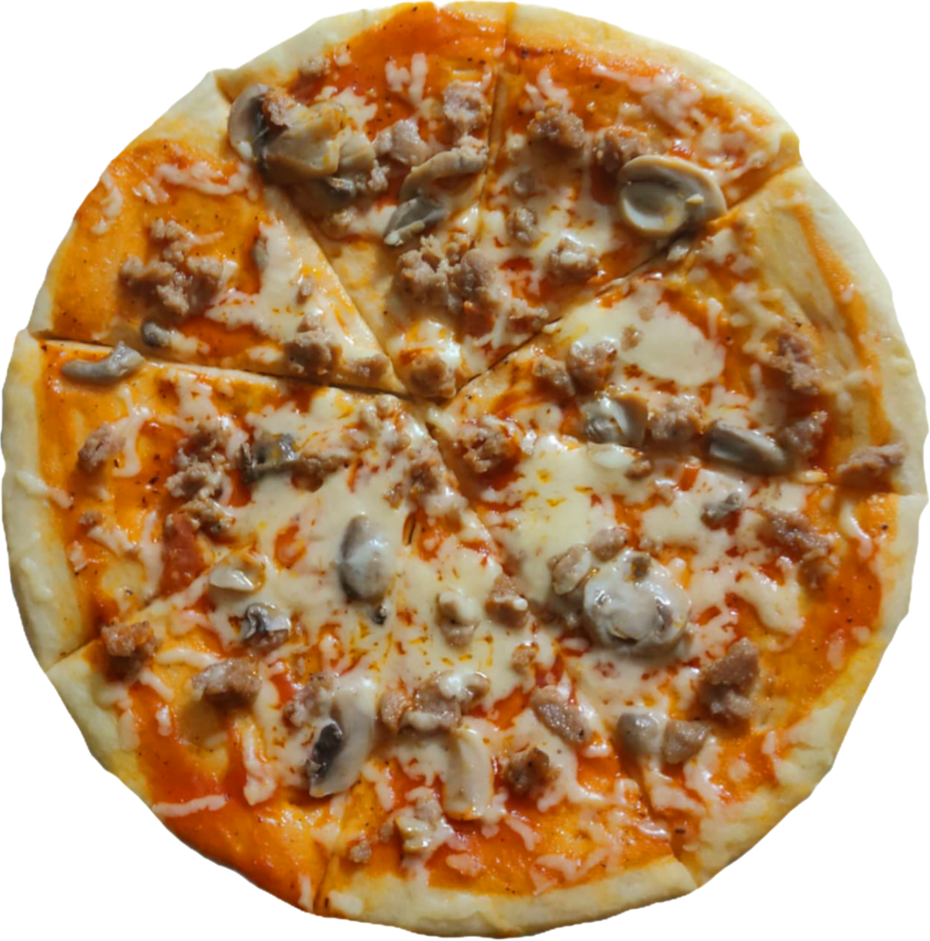 Beef & Mushroom Pizza
